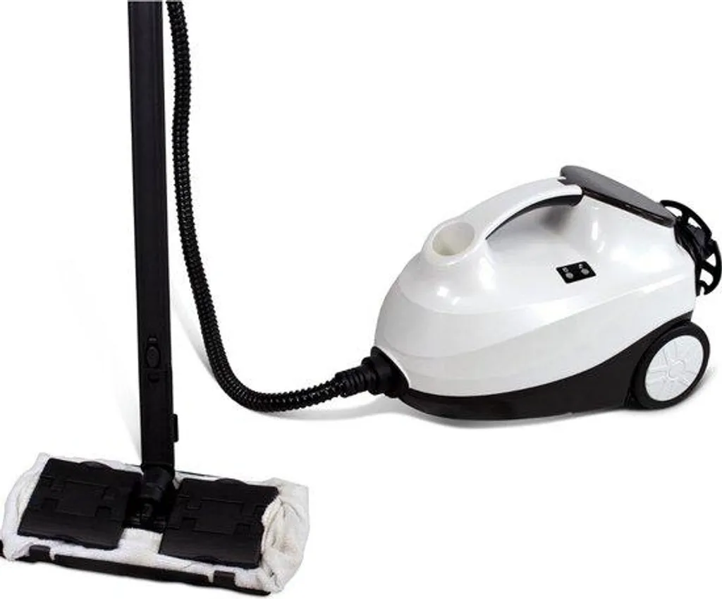 Nettoyeur vapeur pour sols avec sa brosse ronde multifonction NV-450