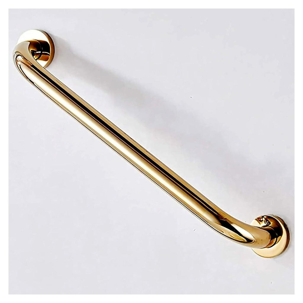Haltegriff für das Badezimmer, Geländer aus vergoldetem Messing, für Badewanne, rutschfester Griff für Dusche/Toilette für Senioren, 60 cm
