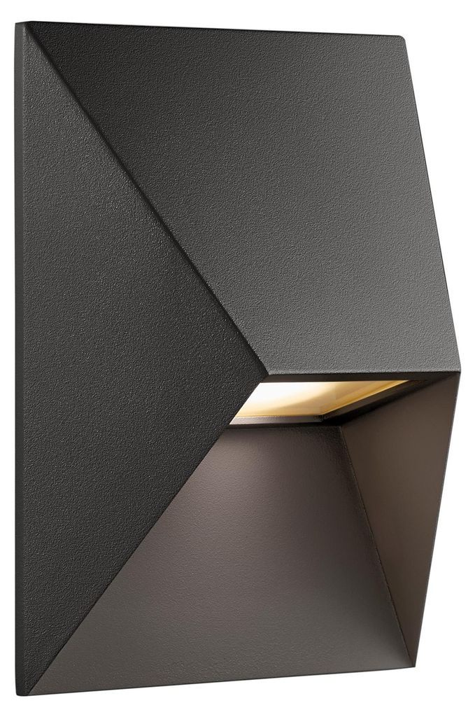 Nordlux - Wandleuchte Pontio - Schwarz - 15x19 cm Produktbild 