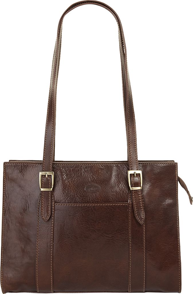 piké Handtasche Damen 017543 braun