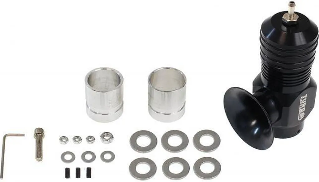 Blow Off TurboWorks RF Noir en Aluminium CNC - Valve de Turbo Durable