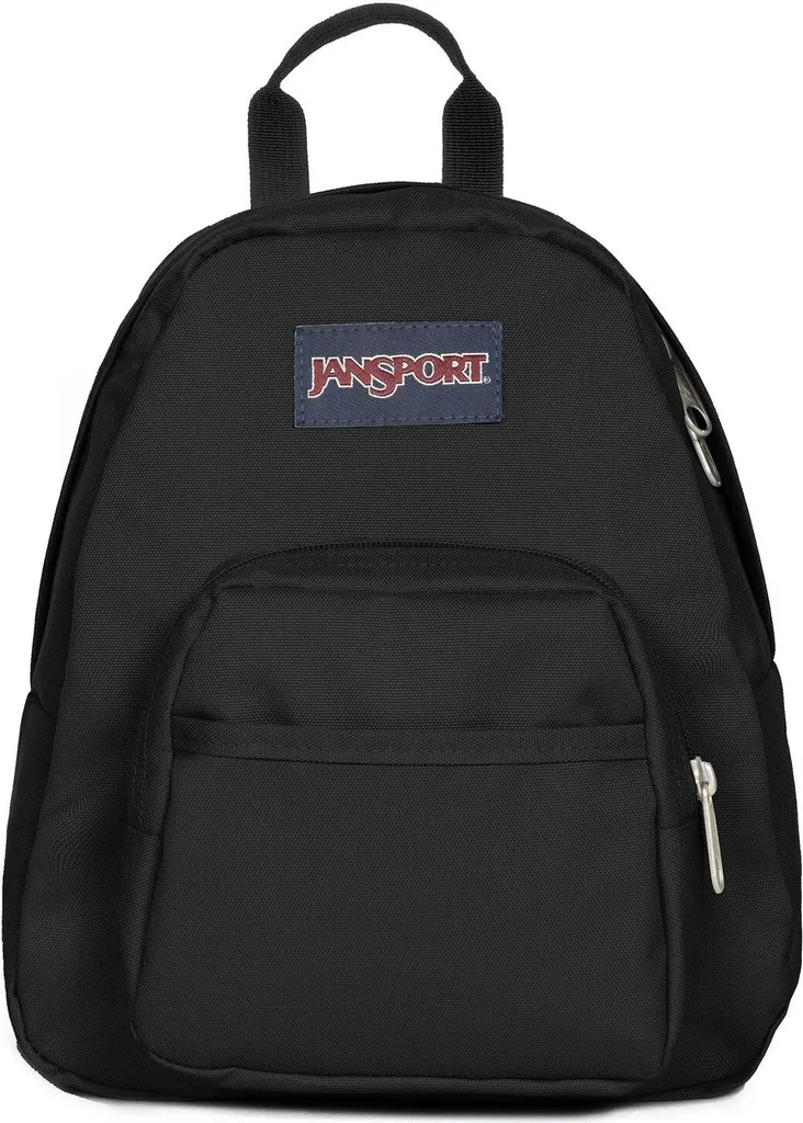 JanSport Half Pint Mini Zaino Black 10L - Stile 90s per Outfit Urban