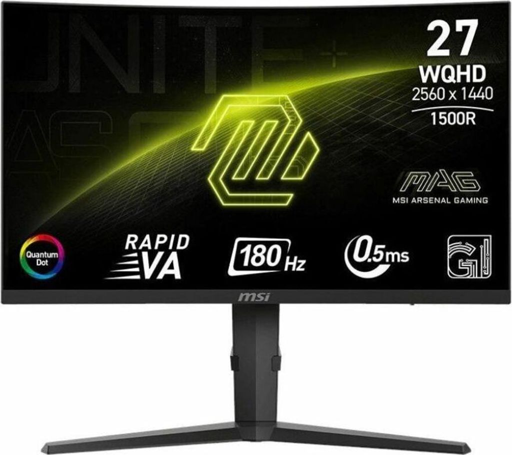 MSI MAG 275CQRF QD E2 Computer monitor 69 cm 27" 2560 x 1440 px WQHD - Flachbildschirm (TFT/LCD)