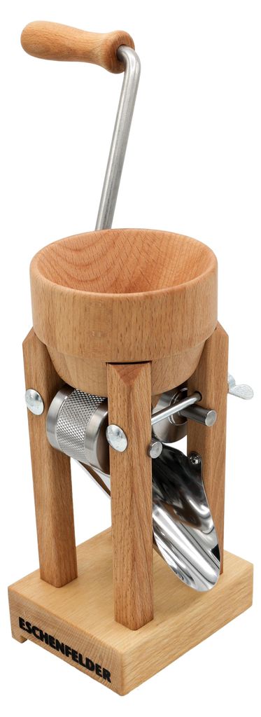 Eschenfelder Korn-Quetsche 1210 Tischmodell Holztrichter Produktbild 