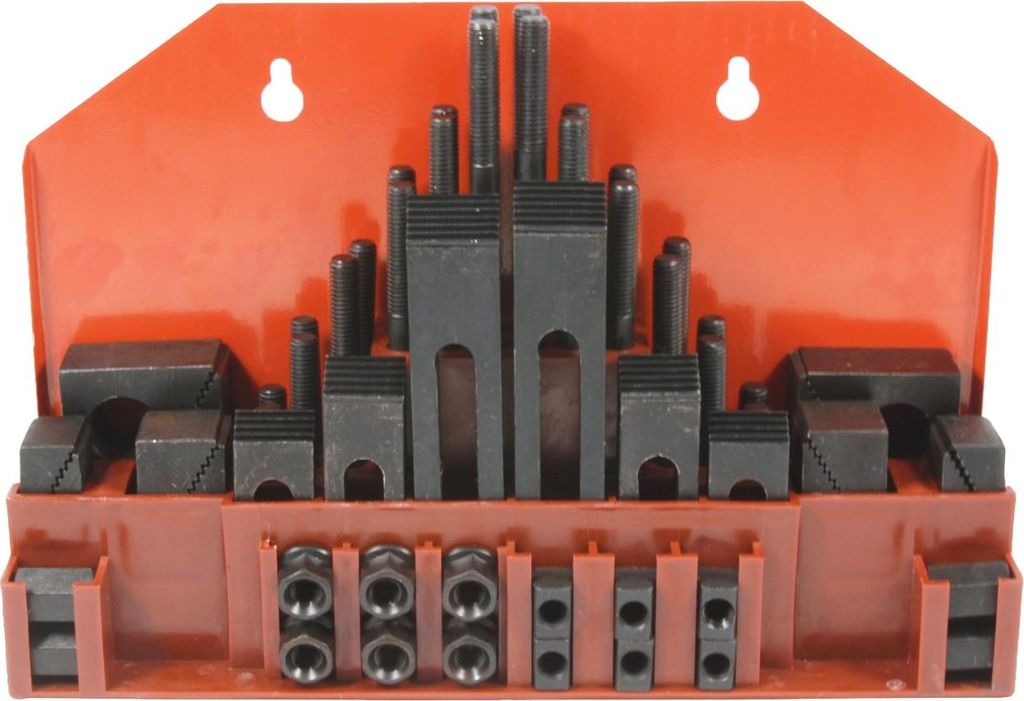 ELMAG Spannwerkzeugsortiment De Luxe, 58-tlg., M10, 12 mm T-Nuten