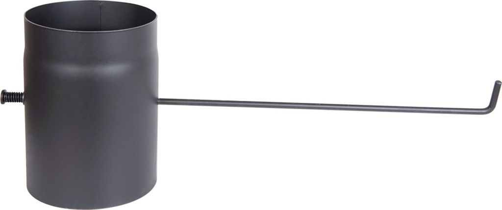 Tuyau de fumée avec clapet Ø180 mm Image du produit 