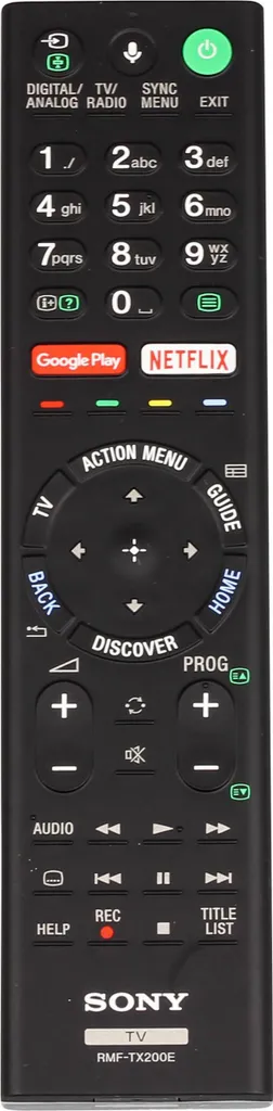 Sony RMF-TX200E Remote Control 149312911 - Voice Search & Netflix