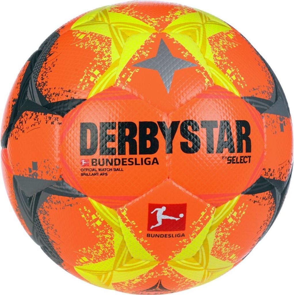 DERBYSTAR offizieller 2. Bundesliga Brillant APS High Visible Winter-Spielball 2022/23 orange 5