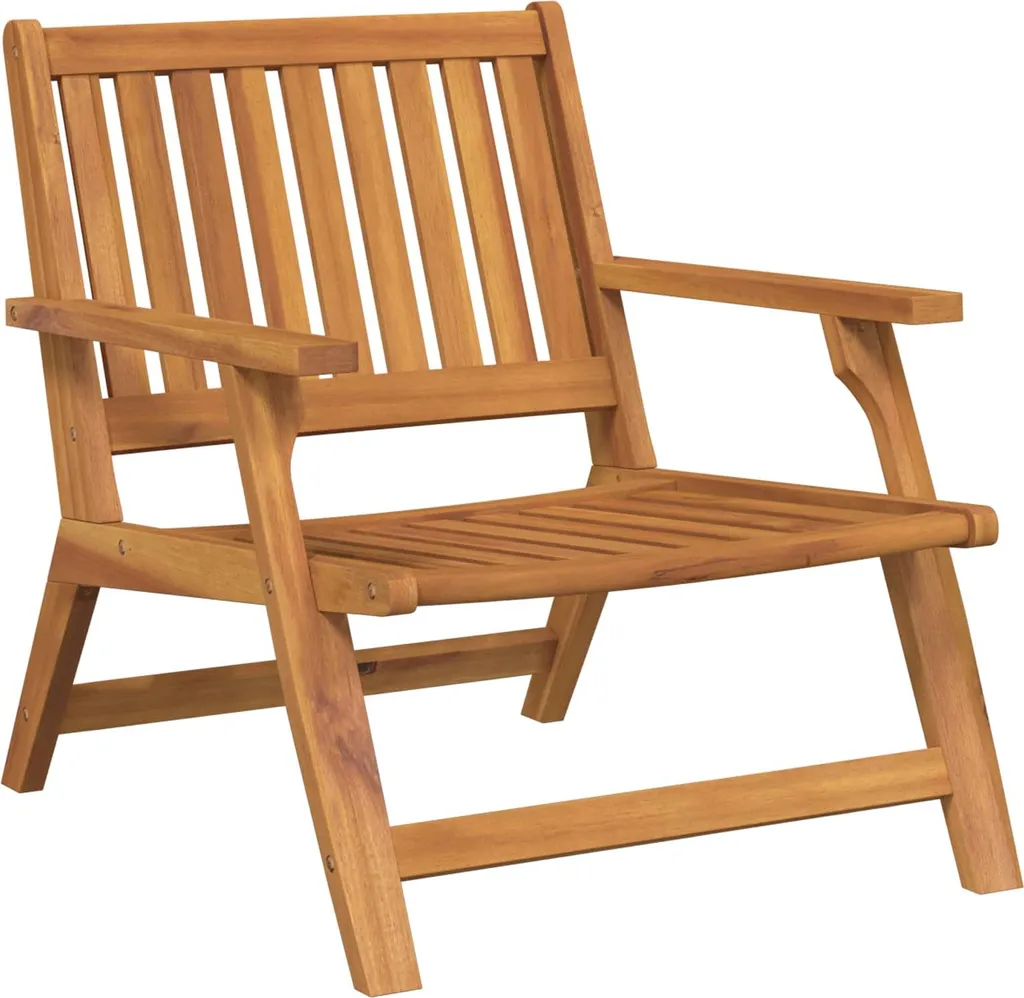 vidaXL Tavoli da Giardino 2 Pezzi Legno Massello Acacia Marrone
