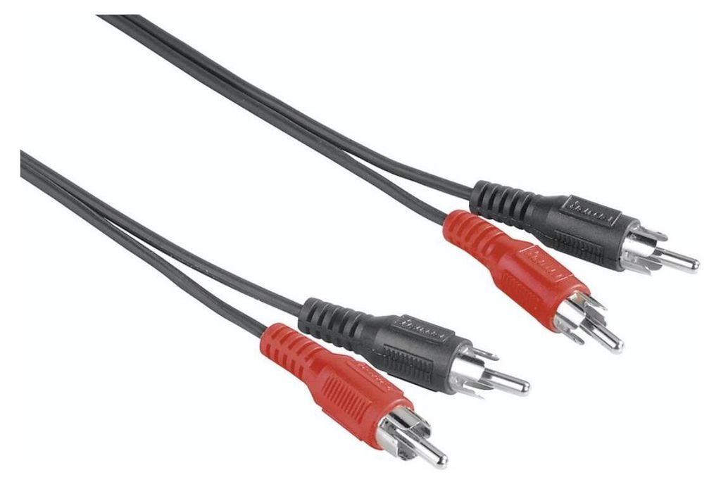 Kabel audio, 2 wtyczki cinch - 2 wtyczki cinch, 1,5 m Zdjęcie produktu 