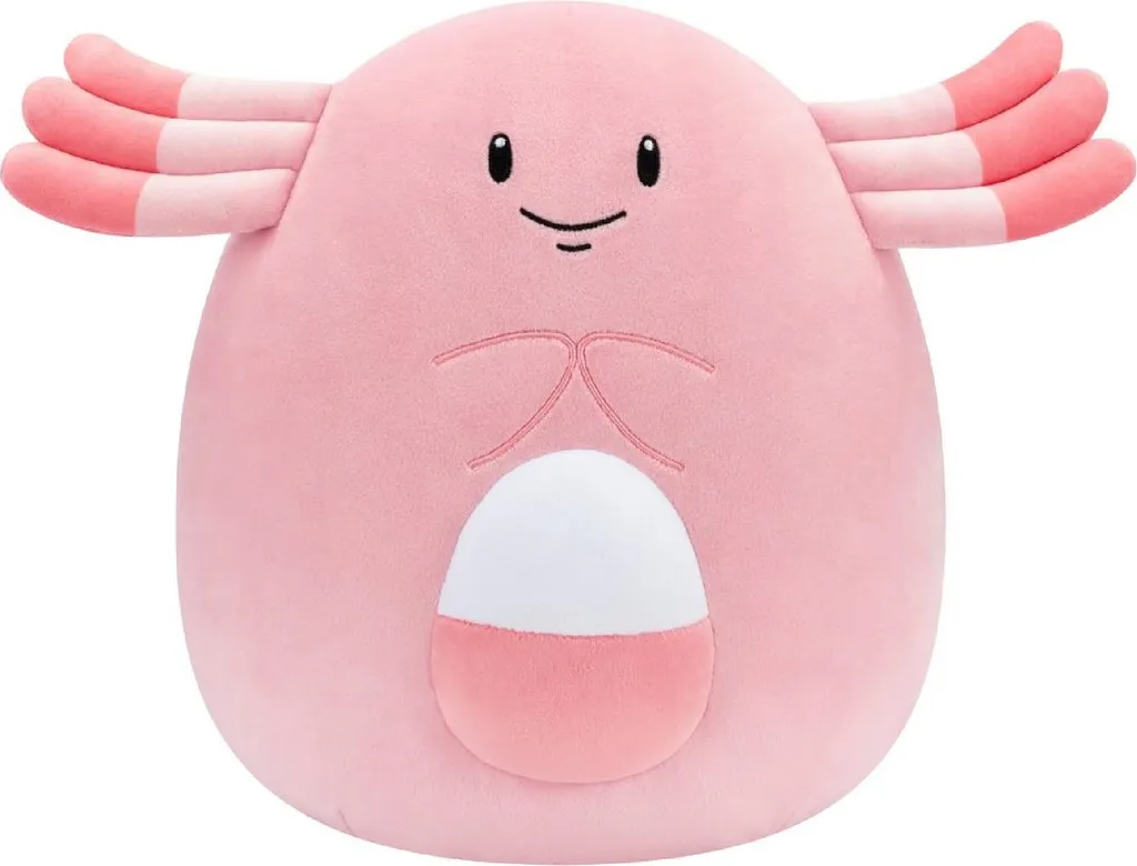 Doudou Chaneira Pokémon Squishmallows - Anti-Stress Doux de 25 cm