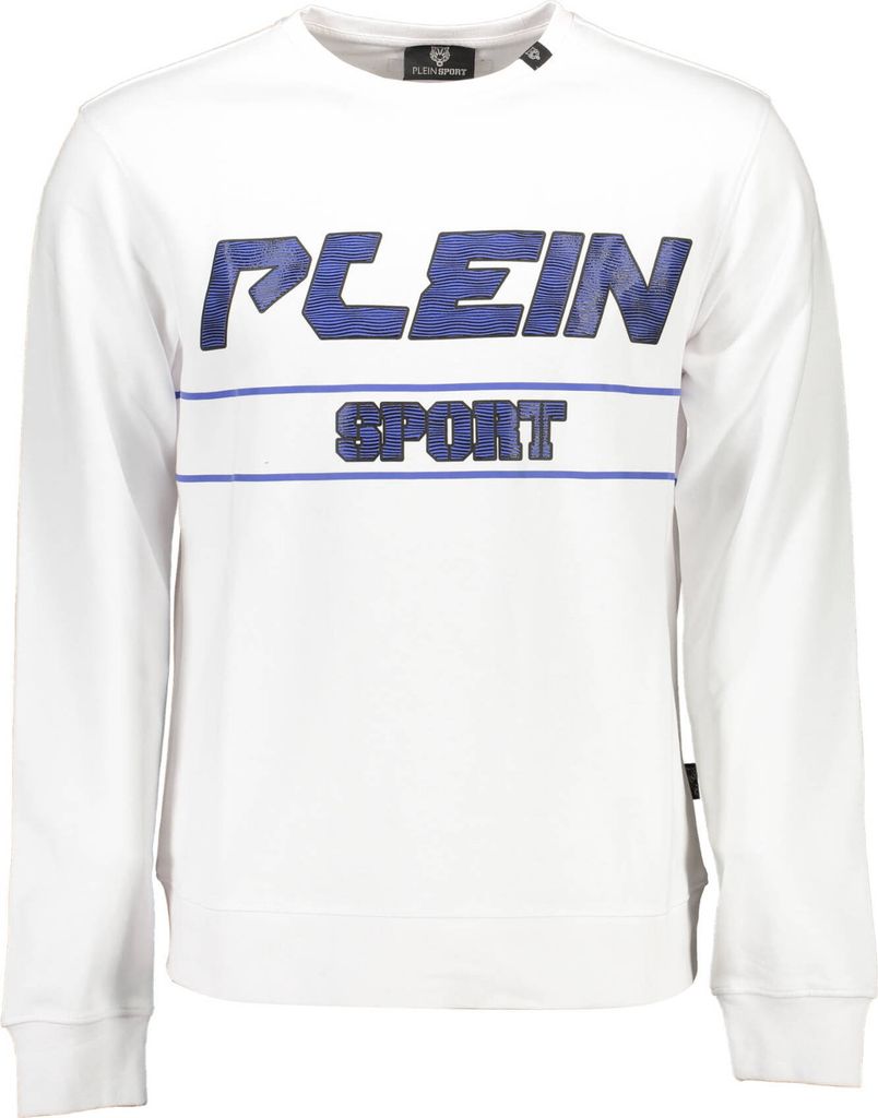 Plein Sport Herren LANGARM-SWEATSHIRT Weiß FIPS211_579135C_BIANCO01WH : Größe - XL Größe: XL