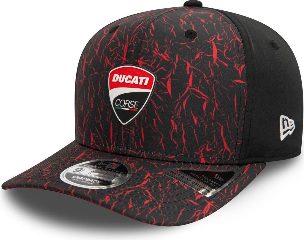 New Era 9Fifty Original Snap Cap - Ducati Motors crincle - S