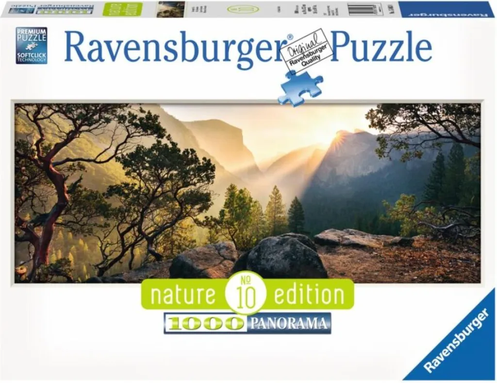 Puzzle 1000 pièces sans reflets ni fausses pièces Yosemite