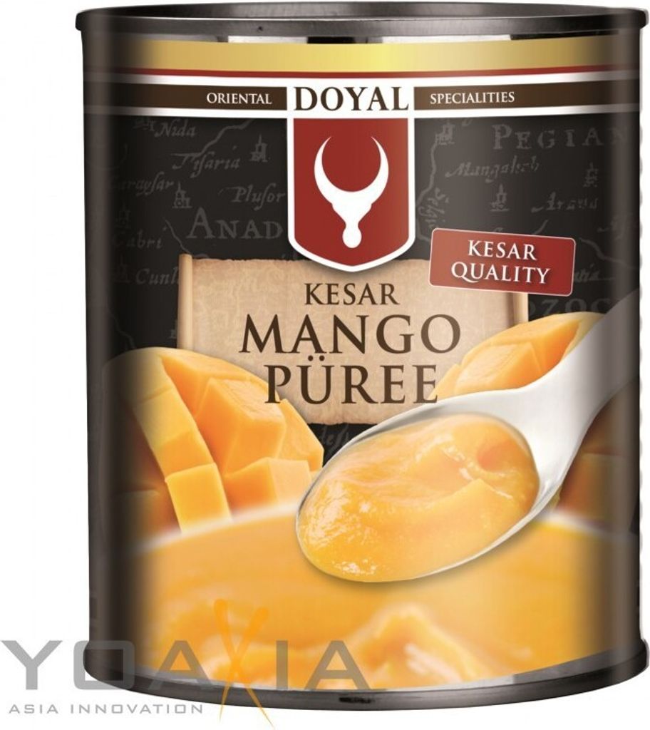 12er-PAck DOYAL Mango Püree Kesar (12x 850g) | pürierte Produktbild 