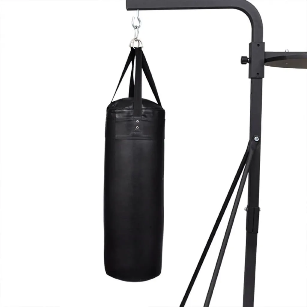 Support de Boxe en Acier Robuste VidaXL avec Plateforme Réglable