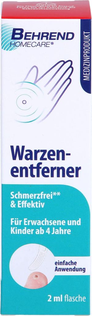 Behrend liquido per la rimozione delle verruche 2 ml Immagine del prodotto 