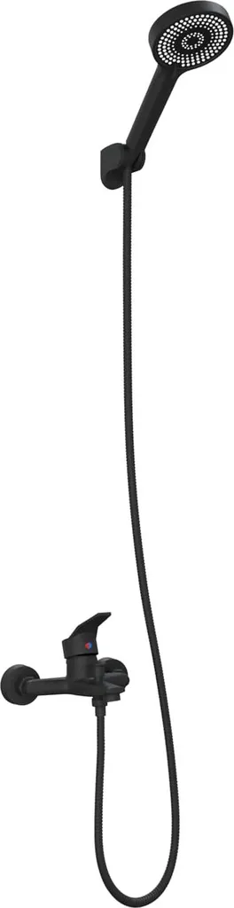 Offerta Set Doccia Nero vidaXL G 1/2: Ottone e Design al Miglior Prezzo