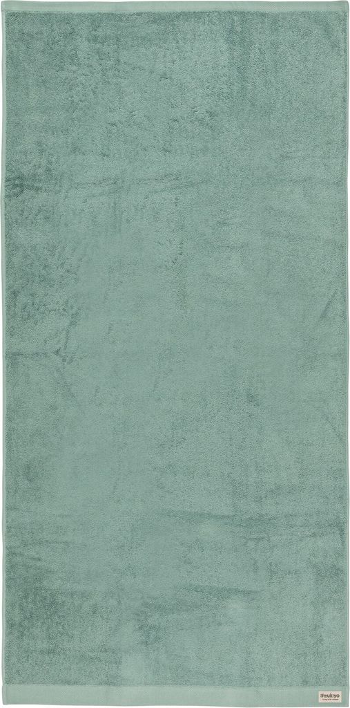 Ukiyo - Badetuch "Sakura Aware" XD649 (140 cm x 70 cm) (Grün)