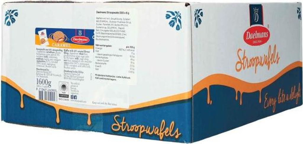Daelmans STROOPWAFEL Mini Kekse 1600 g Produktbild 