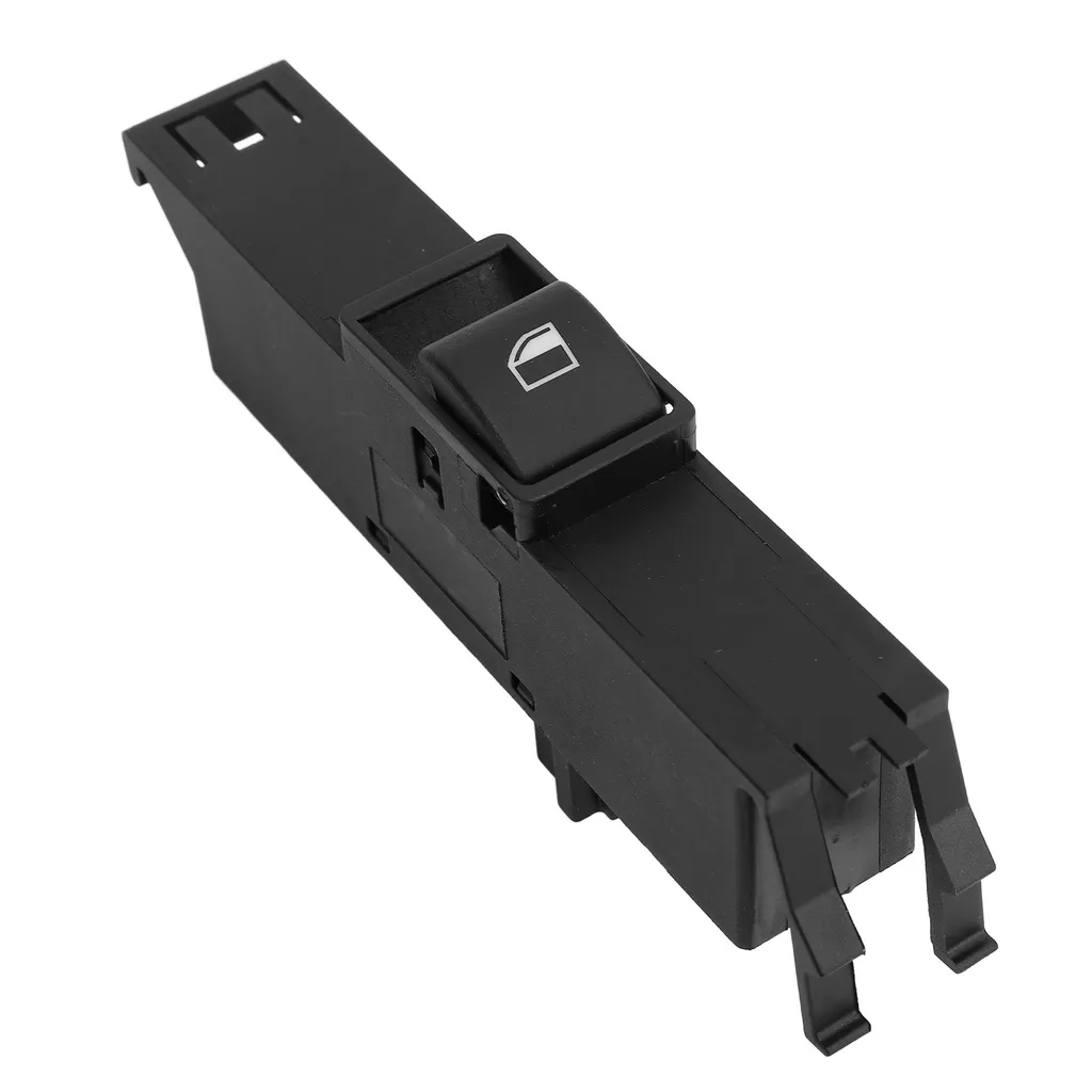 Commande de lève-vitre électrique double 61316902177 finition noire - 2