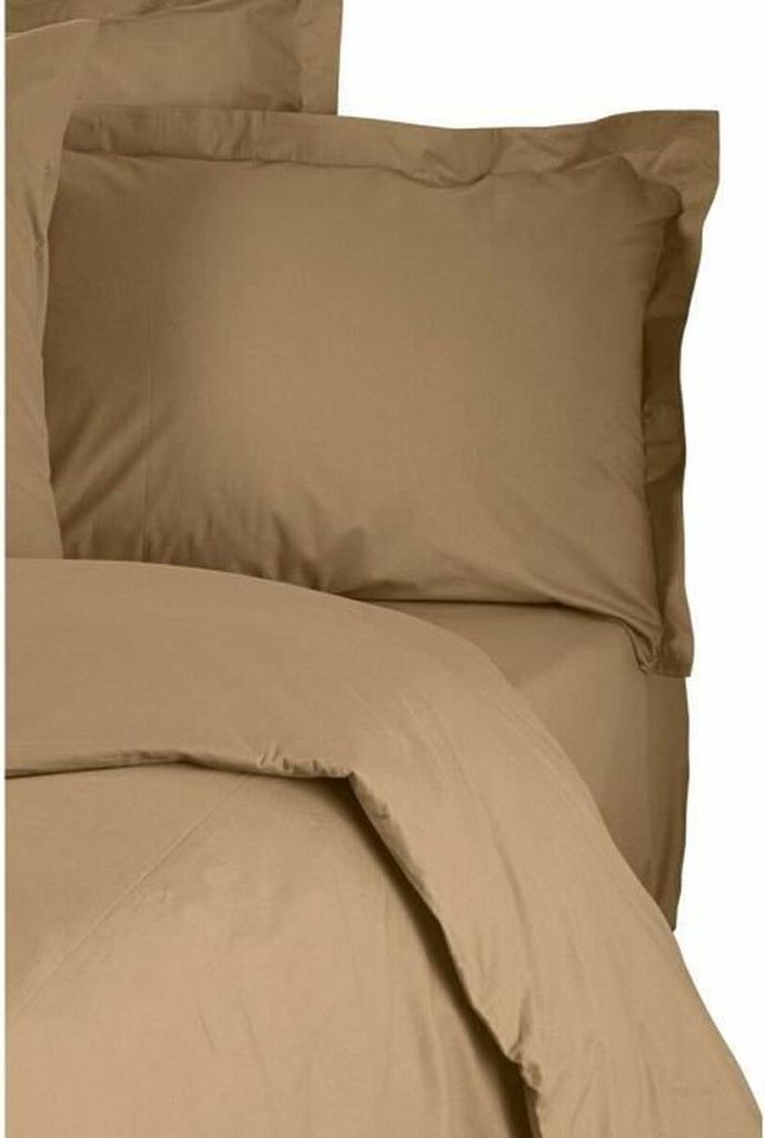 Bettbezug-Set Braun King size 3 Stücke