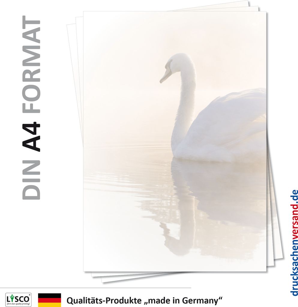 Motiv Briefpapier (Tiere-5114, DIN A4, 100 Blatt) Weißer Produktbild 