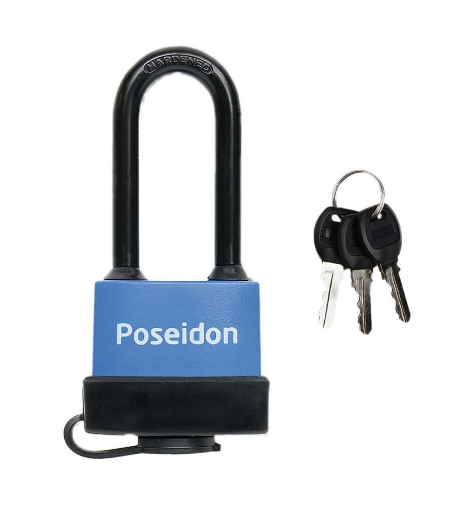 Ocelový voděodolný zámek RV.POSEIDON.40.PL s plastovým Obrázek produktu 