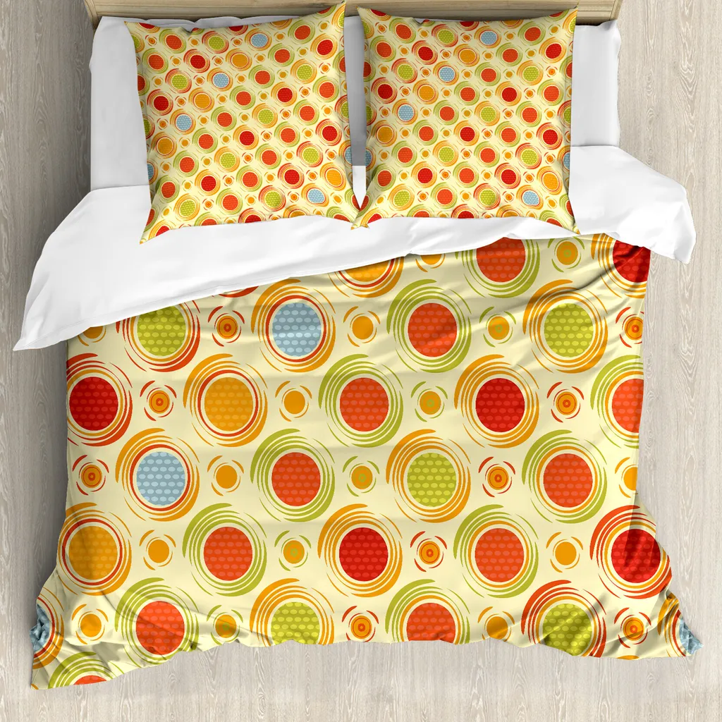 Set Letto Astratto ABAKUHAUS Multicolore 155x220 - Stile e Comfort