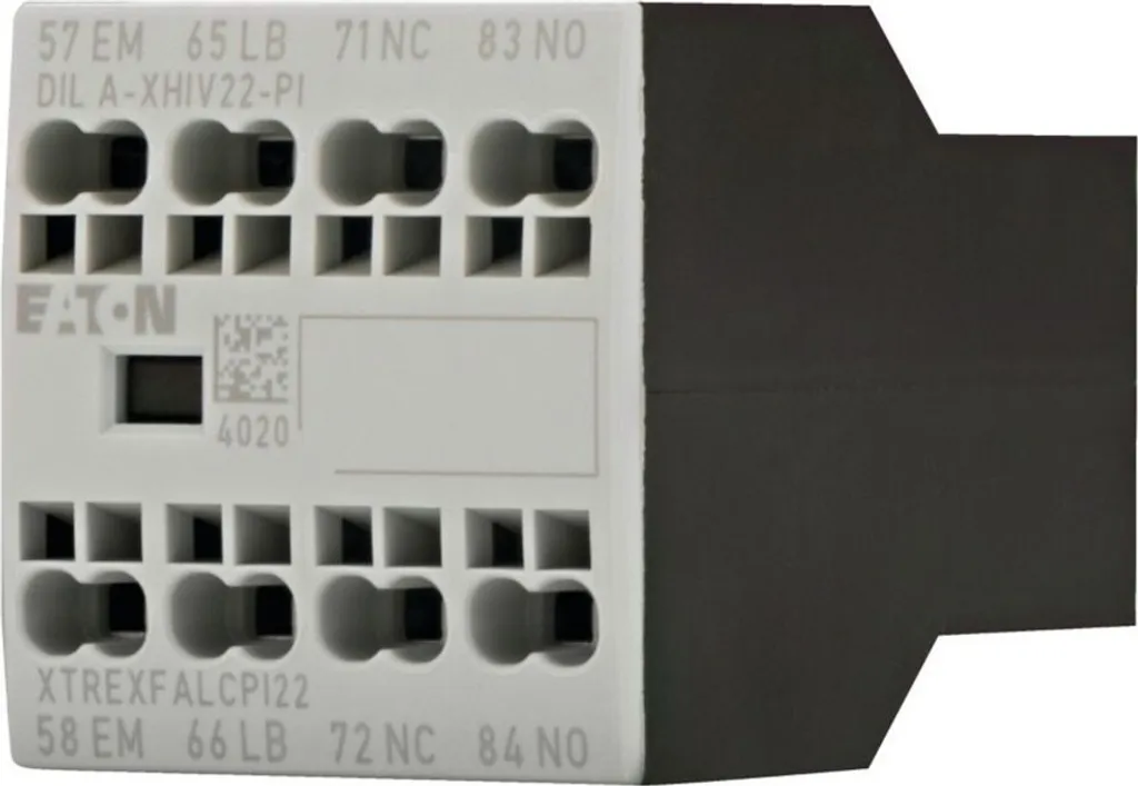 Module contact auxiliaire EATON 199322 Ith 16A technologie Push-in 4P