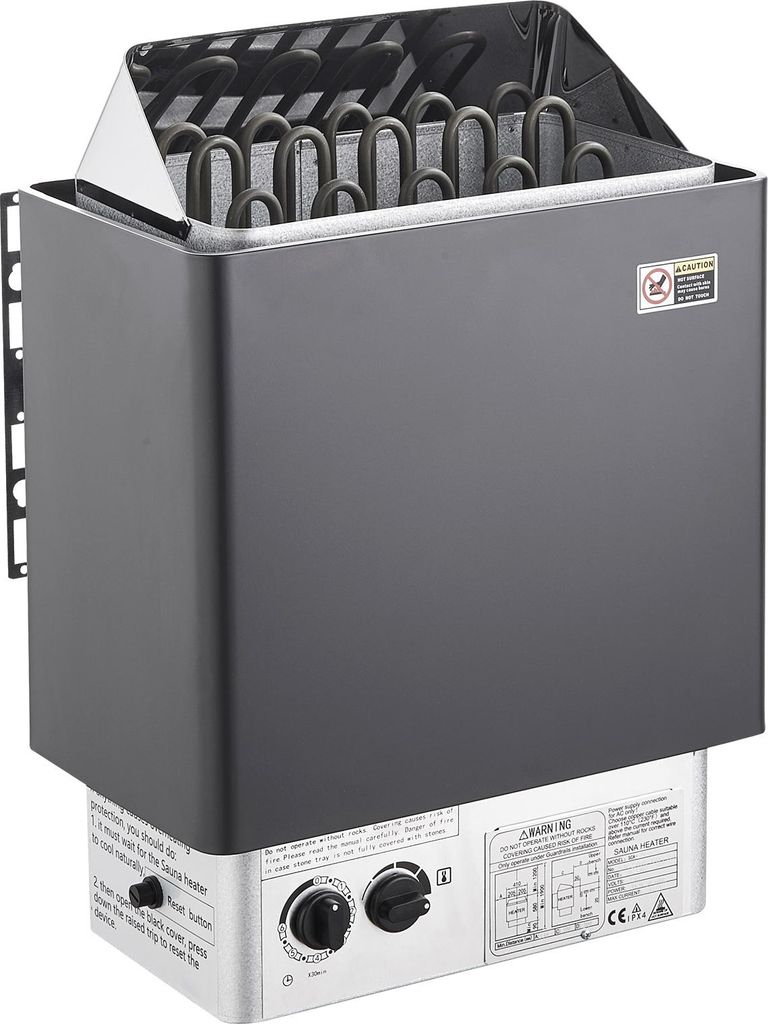 SucceBuy sauna-oven, 8 kW, 400 V, 3N, draagbare verwarming Productafbeelding 