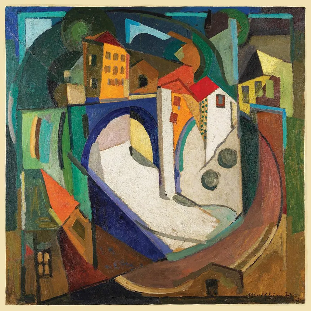 Puzzle d'art Grafika Albert Gleizes Paysage 1914-1915 de 1000 pièces