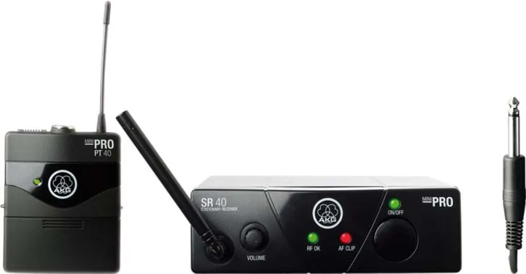 Éliminez les câbles sur scène avec l'AKG WMS-40 Mini Instrument ISM2 fiable