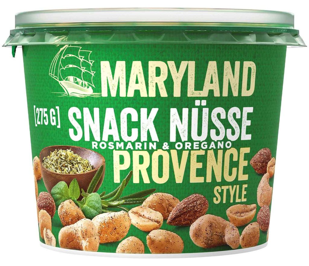 MARYLAND KH90368, Snack mixes, Mandel, Cashew, Erdnuss, 275 Produktbild 
