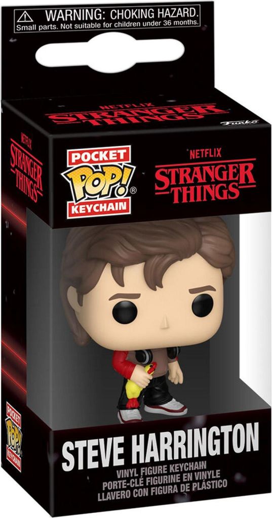 Stranger Things POP! Vinyl Schlüsselanhänger 4 cm Steve Produktbild 