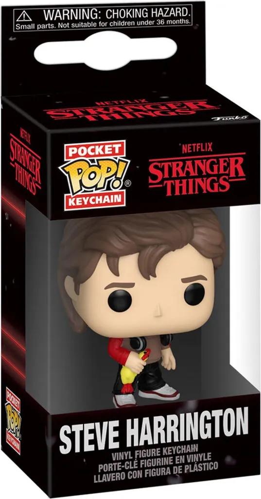 Accessoire Stranger Things porte-clés Steve Harrington Display de 12 - 2