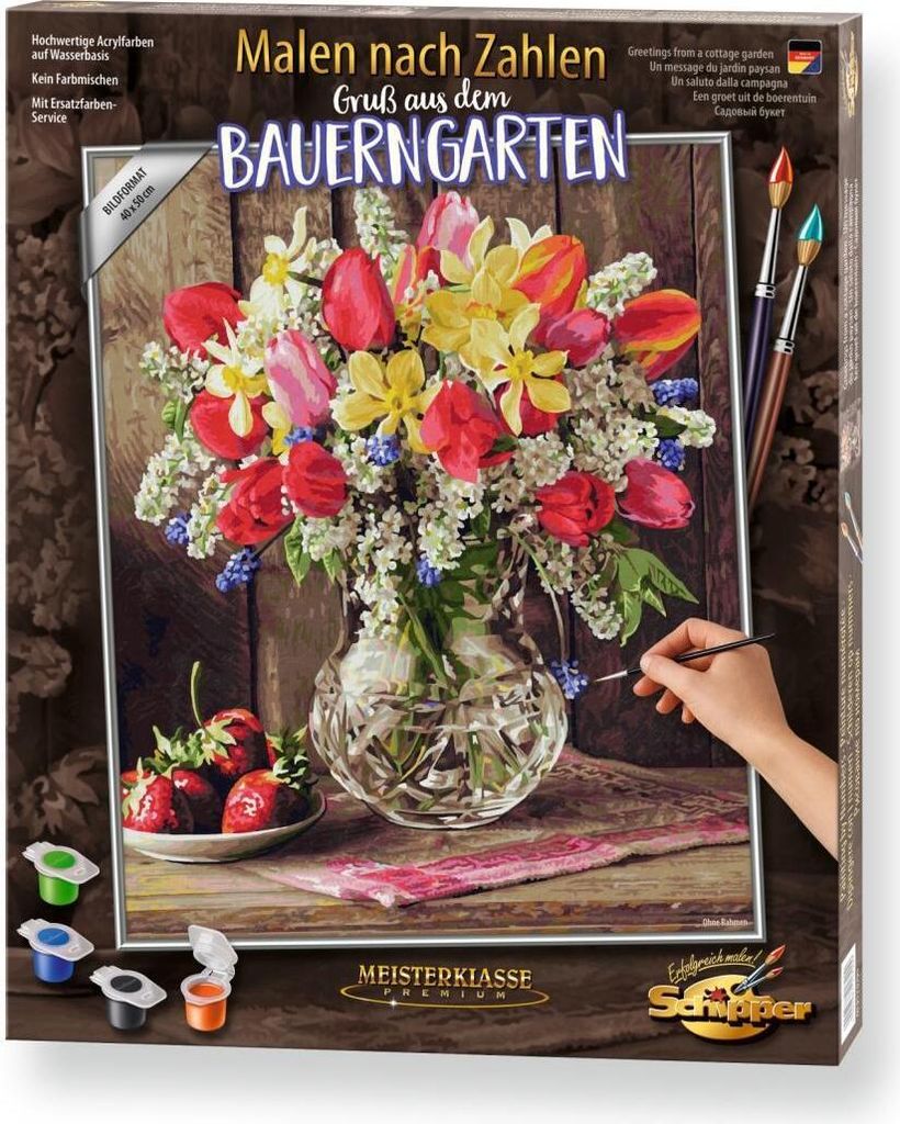Schipper Malen nach Zahlen - Ein Gruß aus dem Bauerngarten Produktbild 