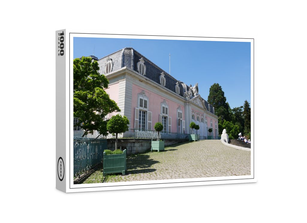 raxxa Premium-Puzzle "Schloss Benrath in Düsseldorf", 1000 Teile
