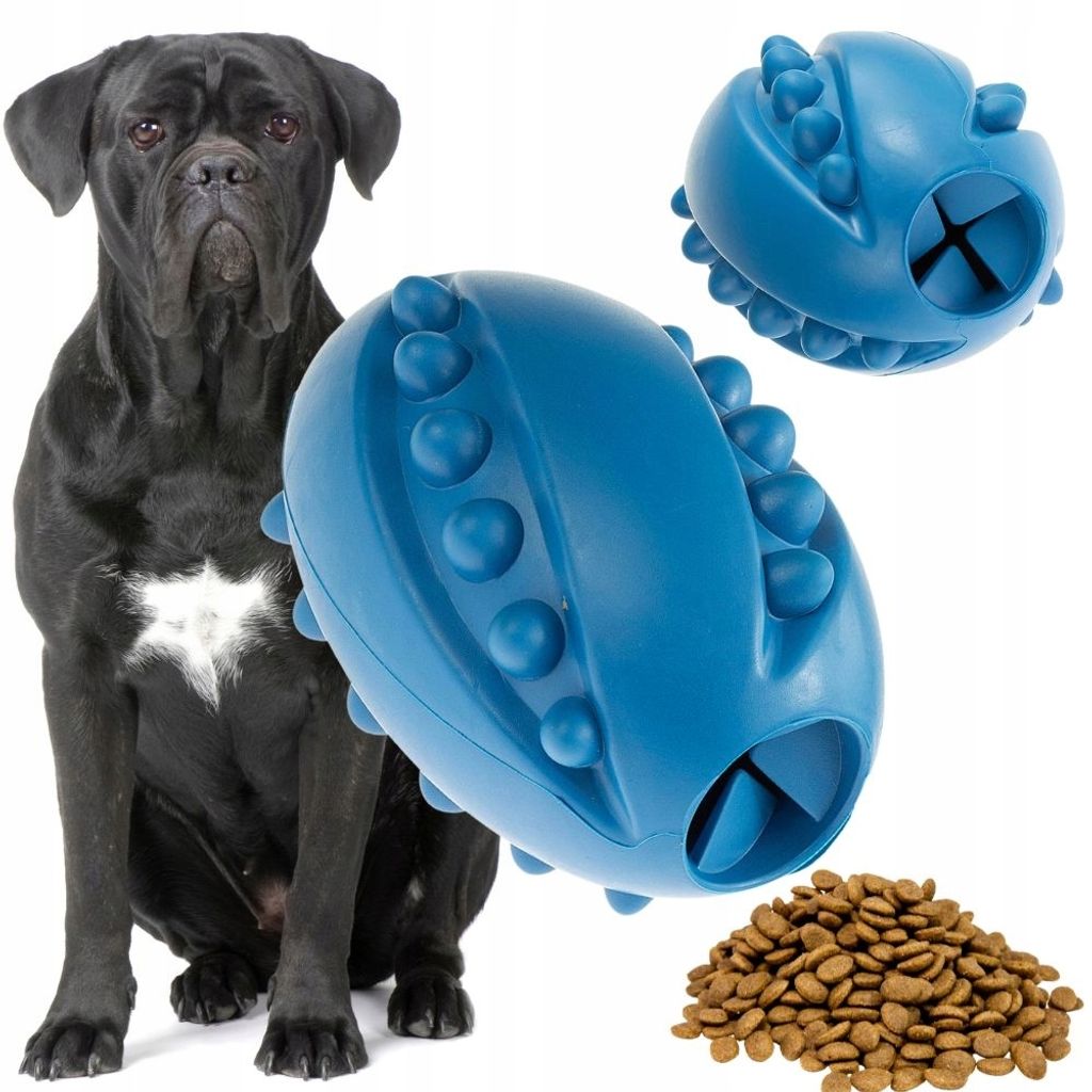 Spielzeug für einen Hund für Geschmacksrichtungen Delikatessen Essen Ei