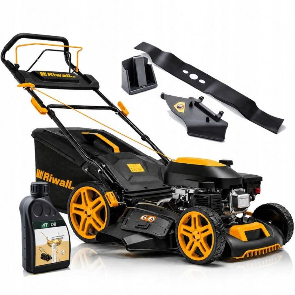 Kosiarka Spalinowa Z Napędem Riwall Rpm5190 Srv Napęd 51Cm Zdjęcie produktu 