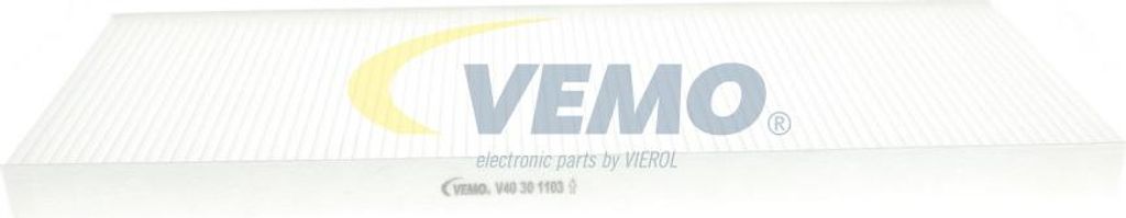 VEMO V40-30-1103 Innenraumfilter Pollenfilter für OPEL VECTRA B (36)