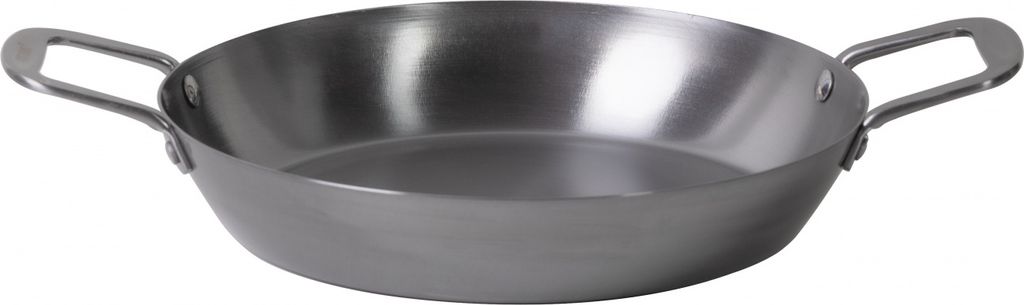 Hot Wok Paella Pfanne Ø 30 cm mit Griffen Induktion Gasgrill Herd Camping