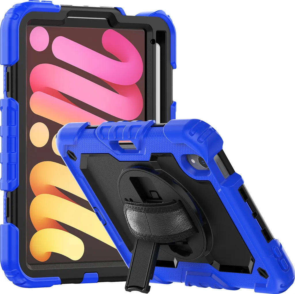 Support iPad Mini 6 pour Professionnels avec Bandoulière et Coque Rigide
