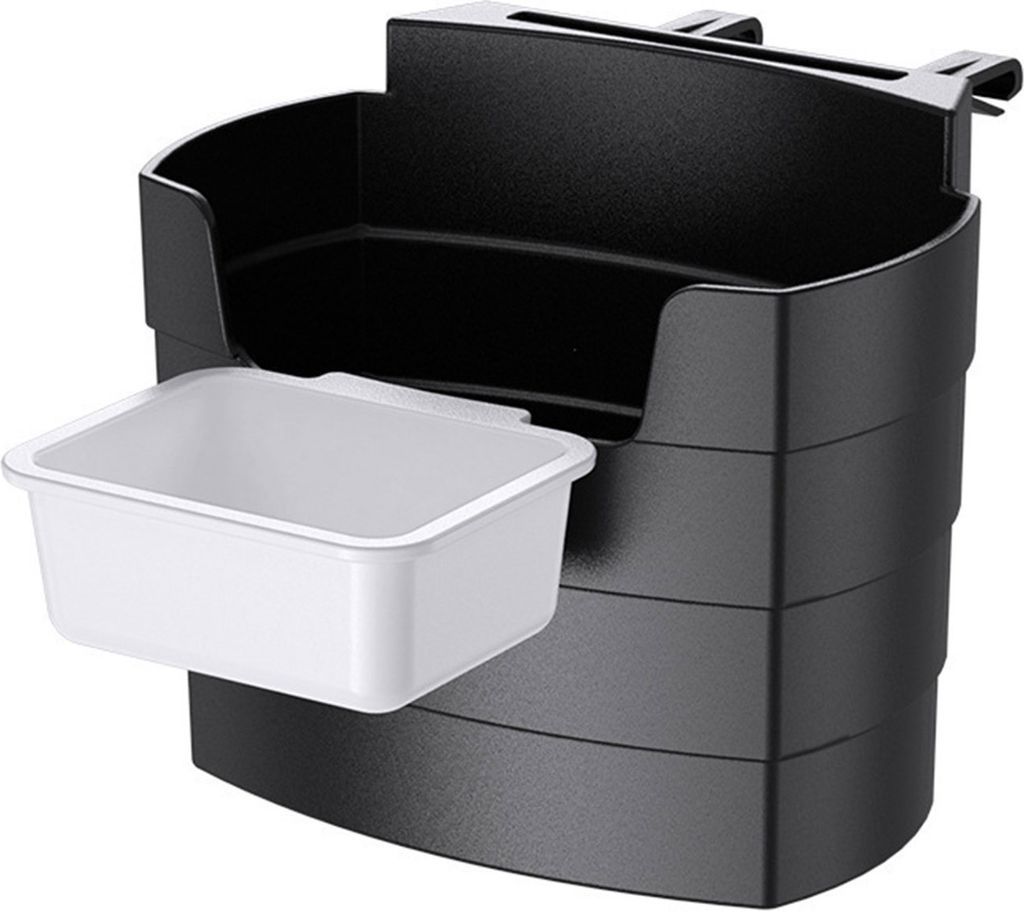 Pommes-Frites-Halter für die Autolüftung mit Gewürzbox, universeller Aufbewahrungskoffer für Snacks im Auto, Autozubehör