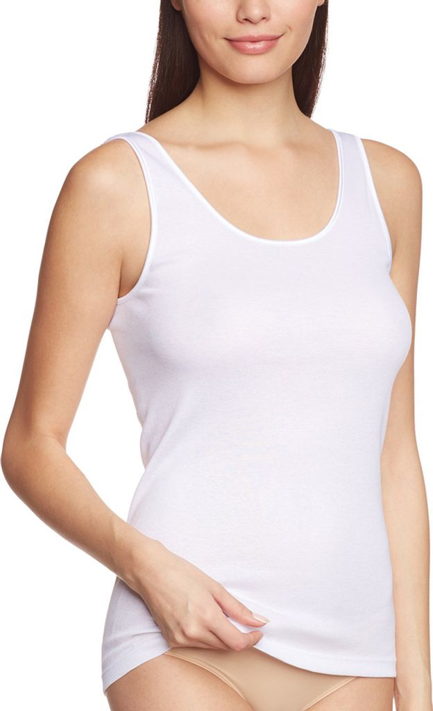 Calida Calida Damen Unterhemd Top ohne Arm Light uni 2410-10-00126