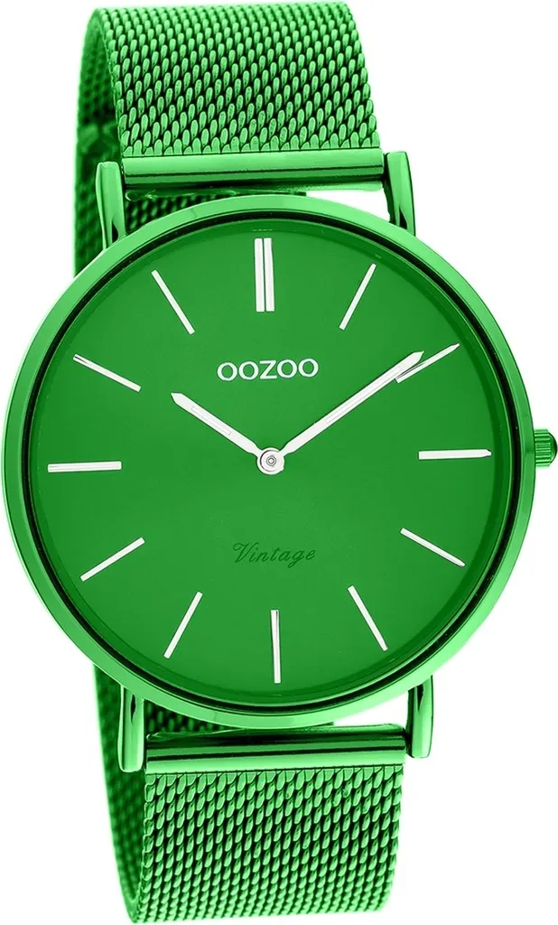 Montre femme Oozoo verte chic pour le quotidien et les soirées