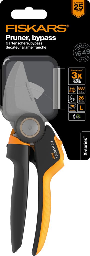 FISKARS® X-series™ Bypass-Gartenschere L P961 Produktbild 3