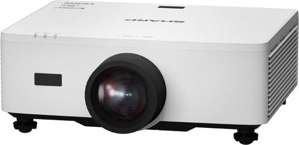 Sharp P601Q - DLP-Projektor - Laser - 3D - 6000 lm - Full HD (1920 x 1080) - 16:9 - 1080p - Zoomobjektiv - LAN - weiß