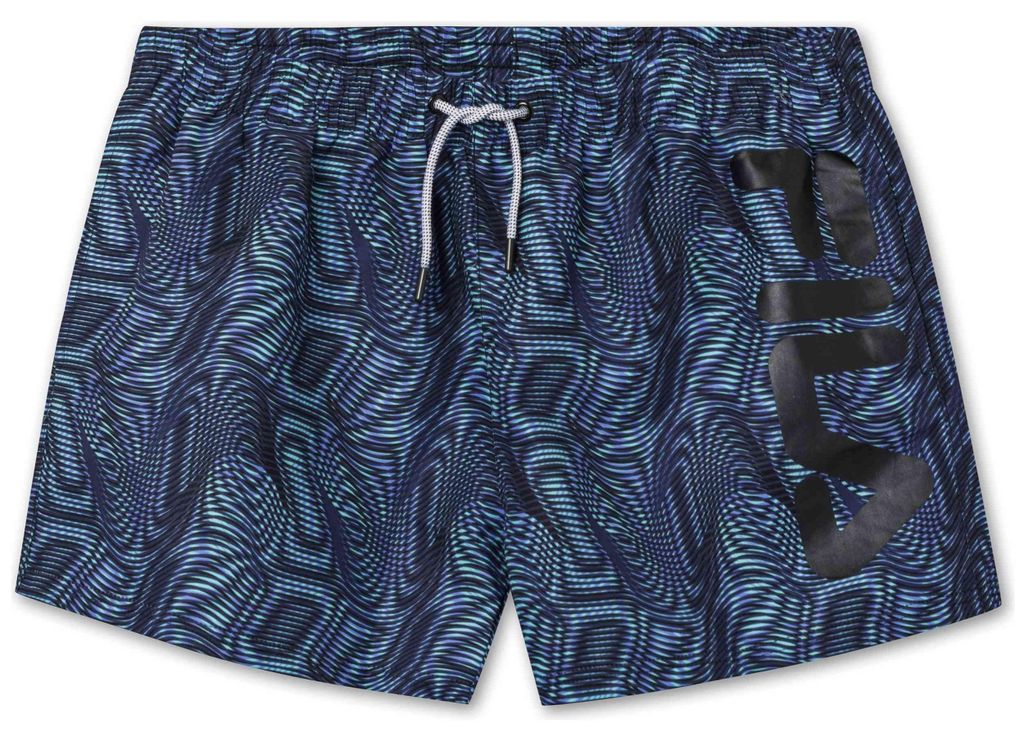 Badehose Fila Michi AOP Beach Shorts für Damen