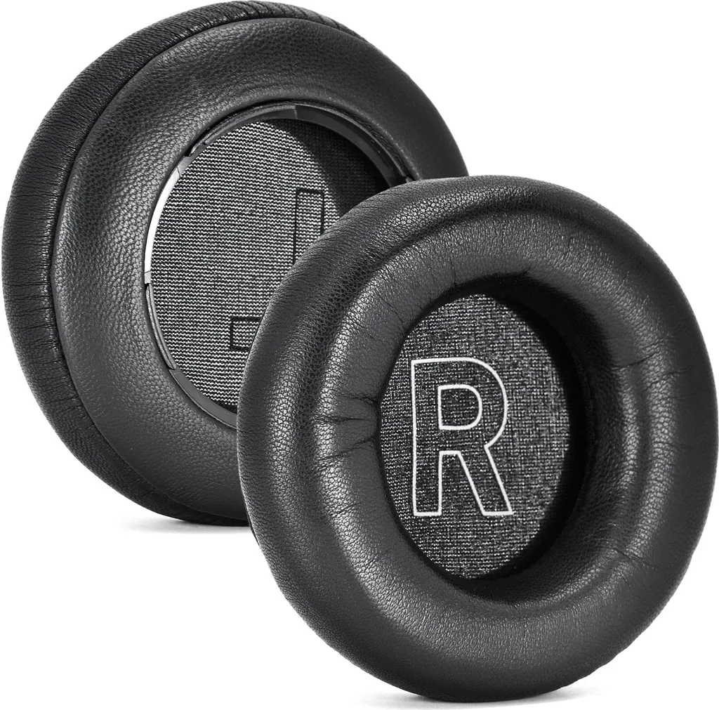 Paire de coussinets de rechange pour casque B&O Beoplay H9 cuir noir